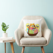 Kute paasbunnies kussen (Stoel)