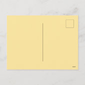 Kute  paaschick feestdagenkaart (Achterkant)