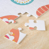 Kute paaseieren legpuzzel (Zijkant)