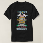 Kute Paasen ik draag de Cutest Bunnies Cute School T-shirt (Design voorkant)