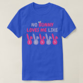 Kute paashaas geen Bunny houdt van me zoals Jezus T-shirt (Design voorkant)
