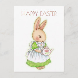 Kute  paaskonijn briefkaart