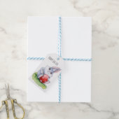 Kute paaspaaseieren cadeaulabel (Met Touw)