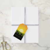 Kute paaspaaseieren cadeaulabel (Met Touw)