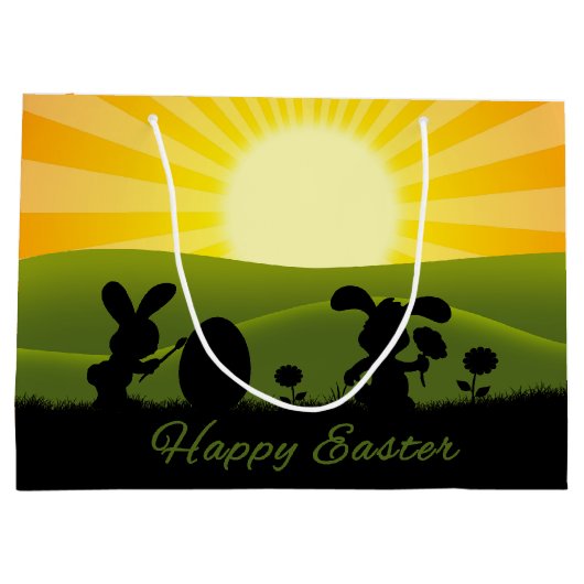 Kute paaspaaseieren large cadeautasje (Achterkant)