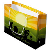 Kute paaspaaseieren large cadeautasje (Voorkant Gekanteld)