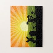 Kute paaspaaseieren legpuzzel (Verticaal)