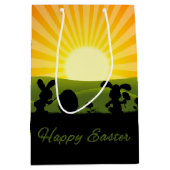 Kute paaspaaseieren medium cadeauzakje (Voorkant)