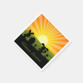 Kute paaspaaseieren servetten (Hoek)