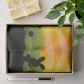 Kute paaspaaseieren tissuepapier (Geschenk)