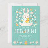 Kute paaspaaspaaseihunt kaart (Voorkant)