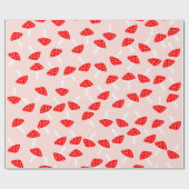 Kute paddenstoelen Verpakkingspapier Cadeaupapier (Vlak)