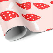 Kute paddenstoelen Verpakkingspapier Cadeaupapier (Rol Hoek)