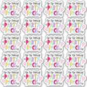 Kute Party Pack Day Fun Small Business Sticker (Voorkant)