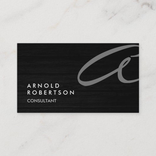 Kute pas het grijze Visitekaartje van de Trendy va (Voorkant)