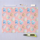 Kute pasta Colour Easter Eggs Pattern Tissuepapier (Craft)