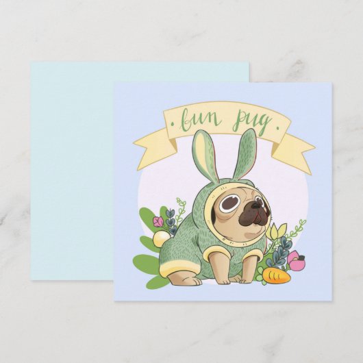 Kute pasta kaart (Voorkant / Achterkant)