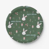 Kute pasta Kleur paaspap Bord Floral paper (Voorkant)