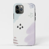 Kute Pastel Abstracte penseelstreek Case-Mate iPhone Case (Achterkant)