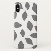 Kute patroonbladeren werpen kussen Case-Mate iPhone case (Achterkant)