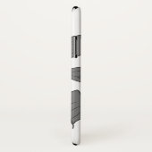 Kute patroonbladeren werpen kussen Case-Mate iPhone case (Achterkant / rechts)