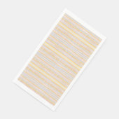 Kute Pattern Colorful Stripes Blue Servet (Hoek)