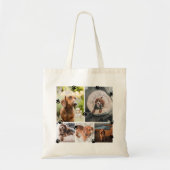 Kute Paw drukt vijf foto's af Tote Bag (Voorkant)