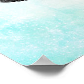 Kute Peace Love bijen Poster (Hoek)