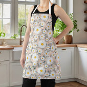 Kute peach en White Floral Daisy Schort