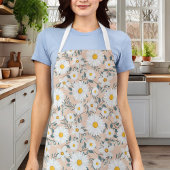 Kute peach en White Floral Daisy Schort