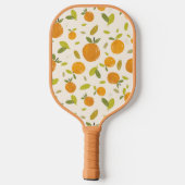 Kute peach Fruit Patroon Pickleball Paddle (Achterkant)