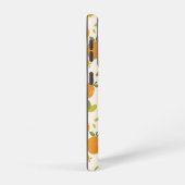 Kute peach Fruit Patroon Samsung Galaxy Hoesje (Rechterkant)