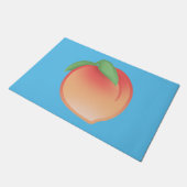 Kute peach grafisch deurmat (Schuin)