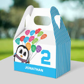 Kute Penguin Birthday Gable Box/Favor Box Bedankdoosjes