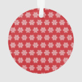 Kute Penguins Familie van 4 kerstversiering Ornament (achterkant)