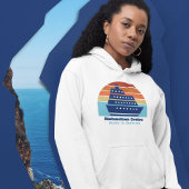 Kute Personalized Cruise Family Trip Sunset Hoodie