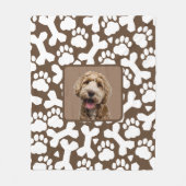 Kute Personalized Pet Fleece Deken (Voorkant)