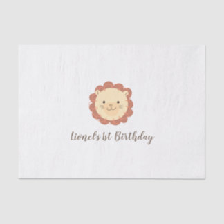 Kute Personated Little Lion Tissue Paper Tissuepapier
