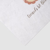 Kute Personated Little Lion Tissue Paper Tissuepapier (Detail)