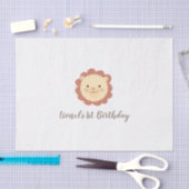 Kute Personated Little Lion Tissue Paper Tissuepapier (Craft)