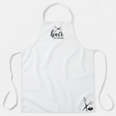 Kute persoonlijke haas door hairdresser schort (Voorkant)