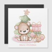 Kute persoonlijke kerstkaart (Voorkant / Achterkant)