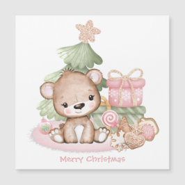 Kute persoonlijke kerstkaart