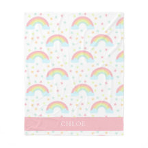 Kute persoonlijke regenboogstars pastel wolkenzwee