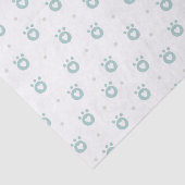 Kute Pet Paws met 10lb-weefselpapier, wit Tissuepapier (Detail)