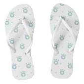 Kute Pet Paws met hartenflap Teenslippers (Voetbed)
