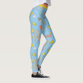 Kute pickleball (kleine tegelgrootte) leggings (Rechts)