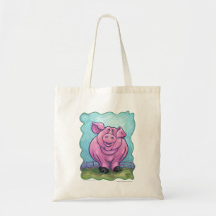 Kute Pig Reused Shopping Bag Tote Bag