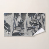 Kute pinguïns op de keukenset van de beugel bad handdoek (Handdoek)