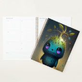 Kute Plant Monster Fantasy Art Planner (Display)